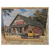 Coca-Cola Smiths Grocery Vintage Style Metal Sign