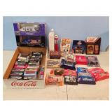 Collection of 1990s NASCAR Diecast Cars and Trucks