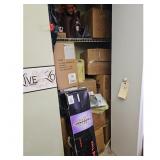 Closet full of Halloween Decorations and Animated