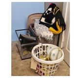 Lot of Handmade Blankets and Decorative Items