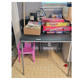 Card Table/Chairs/Games