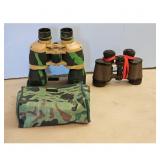 Bushnell Binoculars with Camo Case
