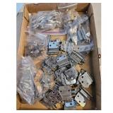 Lot of Cabinet Hinges and Hardware