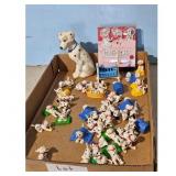 Disney 101 Dalmatians Toy Lot with Large Figure an