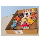 Lot of Vintage Plastic Farm Animals and Figures