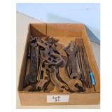 Lot 21 Vintage Wrench and File Set