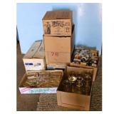 Several Boxes of Mason Jars Canning Jars Lot Vario