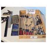 Craftsman  Assorted Hand Tools Screwdrivers Wrench