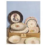 Collection of Decorative Plates and Bowls