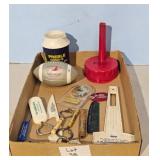 West Alex Memorabalia: Football, Can Opener,