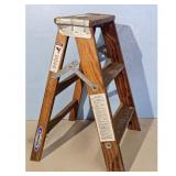 Werner Wooden Step Stool Ladder 2-Step
