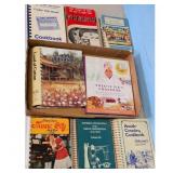 Lot of 7 Vintage and Modern Cookbooks