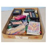 Lot of Vintage Electronic Handheld Games and Acces