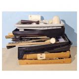 Lot of Paint Rollers and Painting Tools