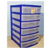 Conscious Living 6-Drawer Plastic Storage Organize