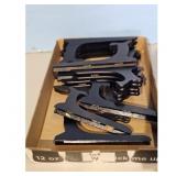 Black Decorative Wooden Folding Plate Easels for