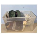 Large Tote of Assorted Baseball Caps