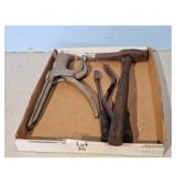 Little Giant Rivet Tool Set with Hammer and Awl