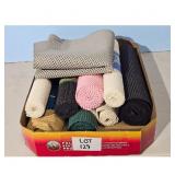 Lot of 5 Grip Liner Rolls - Various Brands & Color