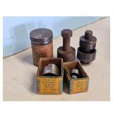Greenlee 730 1-1/2 Inch Radio Chassis Punch Set