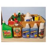 Lot of Cleaning Supplies Windex Murphy Oil Soap Sc