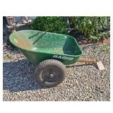 Radio Brand Green Garden Utility Cart Trailer