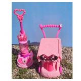 Minnie Mouse Toy Vacuum and Shopping Cart Set