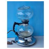 Vintage Heatmaster Electric Siphon Coffee Maker Gl