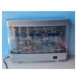 NASCAR Speedway Light-Up Display with 8 Die-Cast C