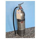 Vintage Fire Extinguisher - Stainless Steel