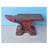 Minature Red Cast Iron Anvil