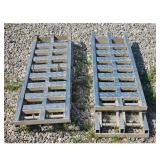 Pair of Heavy Duty Aluminum Loading Ramps 1000 Lbs