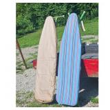 2 Ironing Boards with Cover and Stand