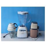 Vintage Kitchen Appliances Lot: Osterizer Blender