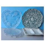 Vintage Esther Price Heart Candy Dish & Decorative
