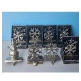 Several Christmas Stocking Holders - Snowman &