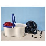 Honeywell Personal Fan and Mop Bucket with Red Tow