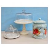 The Pioneer Woman Vintage Floral Gingham Ceramic C
