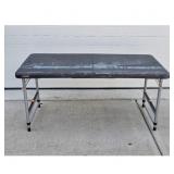 Lifetime 4-Foot Fold-In-Half Table Dark Gray