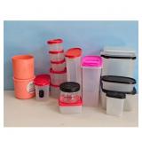 Assorted Plastic Food Storage Containers Set
