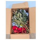Artificial Christmas Floral Arrangement Bundle