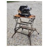 Black & Decker Workmate Miter Saw Stand with Saw