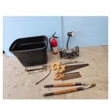 Black & Decker Grinder, Fire Extinguisher, Saws, P