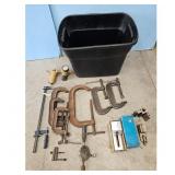 Armstrong C Clamps & Machining Vise Lot
