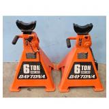 Daytona 6 Ton Heavy Duty Jack Stands Pair