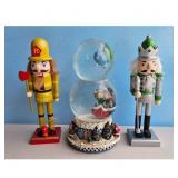 Nutcracker and Snow Globe Set