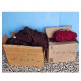Textured Couch Cover & Cushion Cover Set - Brown &