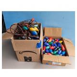 Lot of Christmas String Lights - Assorted Colors