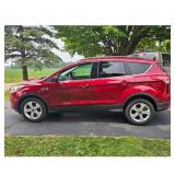 2013 Ford Escape Red SUV VIN# 1FMCU0GX4DUC69245