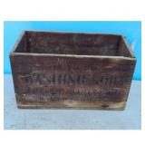Antique Wooden Washing Soda Crate E.C. Harley Co.